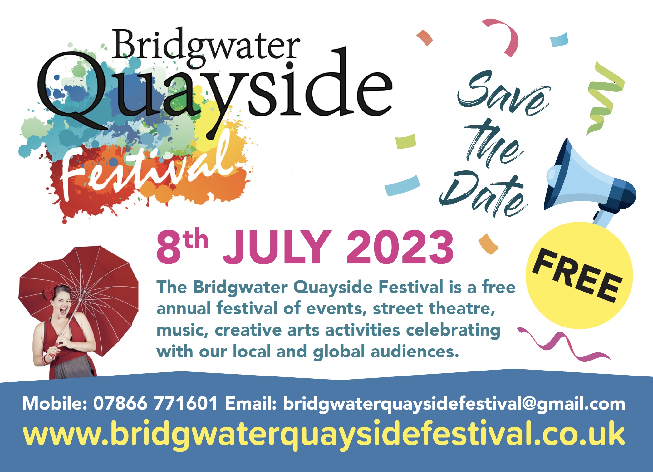 Quayside Festival Seed Stage Seed Sedgemoor